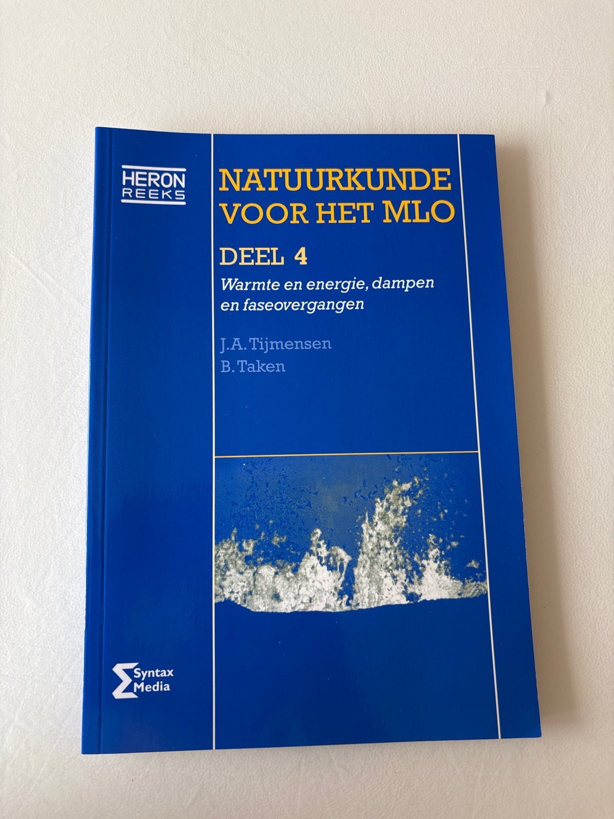 Natuurkunde voor het MLO Deel 4 - Warmte en energie, Boeken, Ophalen of Verzenden, Beta, Zo goed als nieuw, MBO