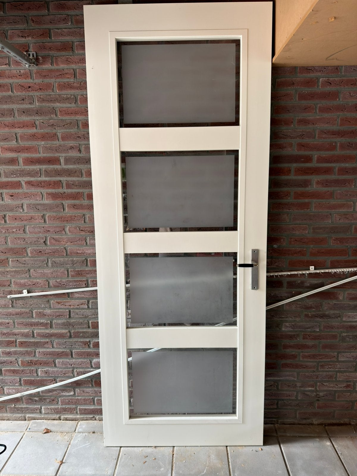 Binnendeur tussendeur opdek linksdraaiend 231,5 x 88 231.5, Doe-het-zelf en Verbouw, Deuren en Horren, Ophalen, 80 tot 100 cm