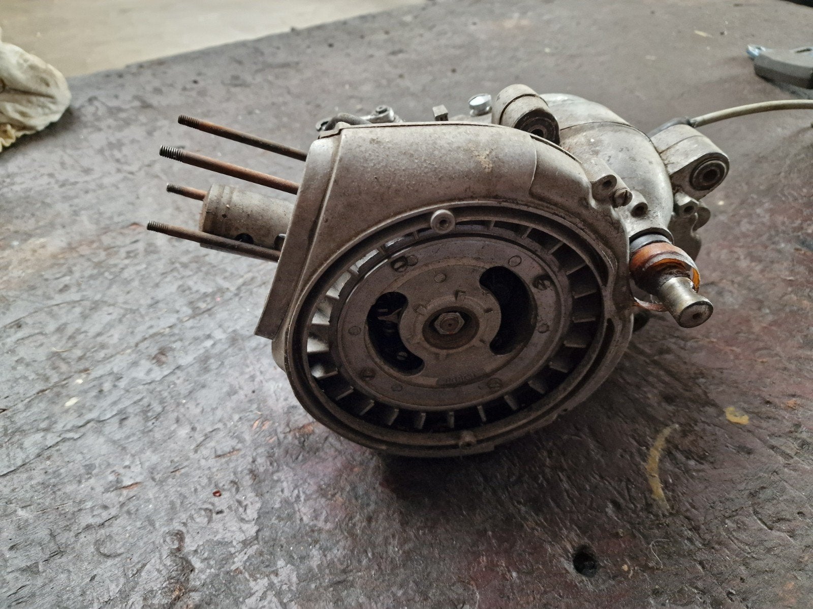 Puch MS50 motorblok, 2 hand versnelling., Ophalen of Verzenden, Gebruikt, Blok, Puch