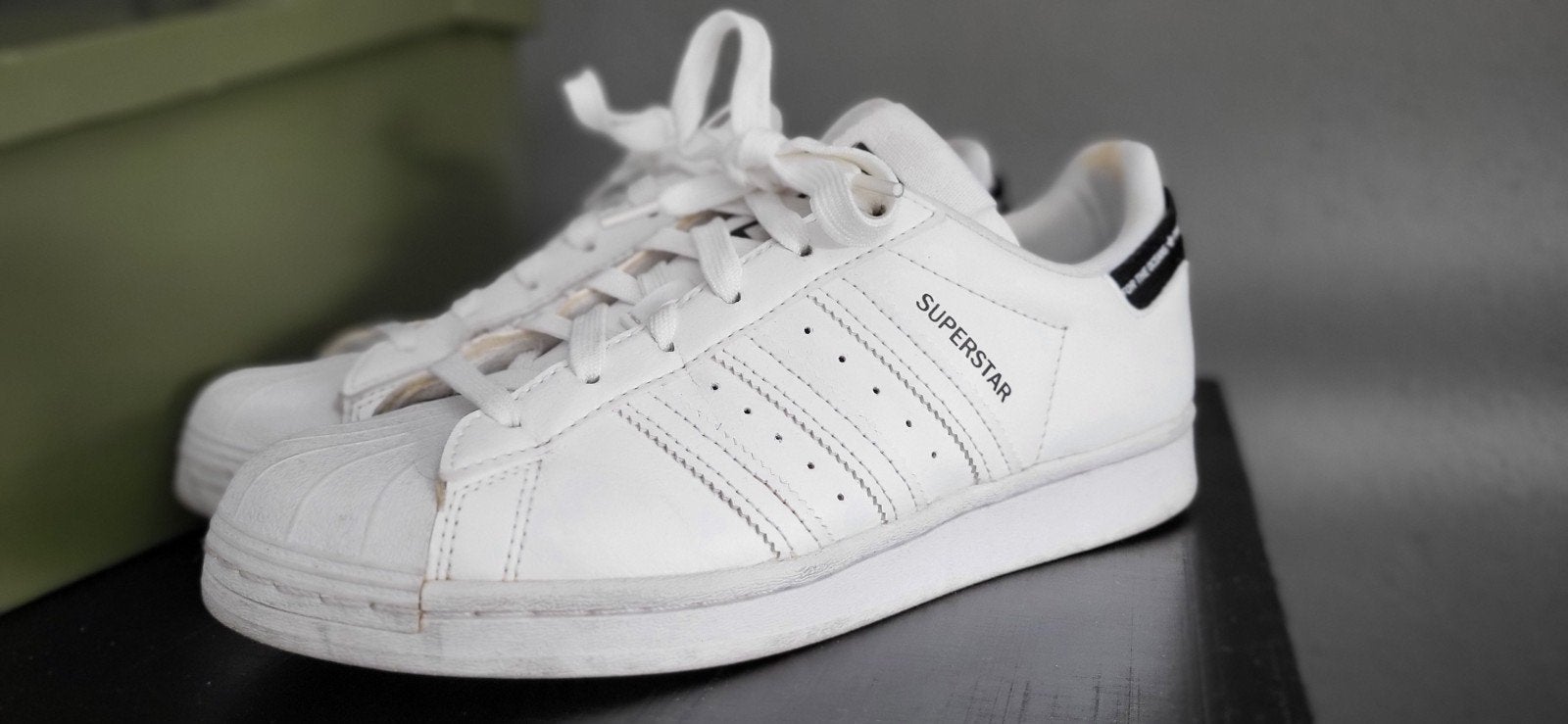 Adidas superstar // 25,-, Wit, Ophalen of Verzenden, Sneakers of Gympen, Zo goed als nieuw