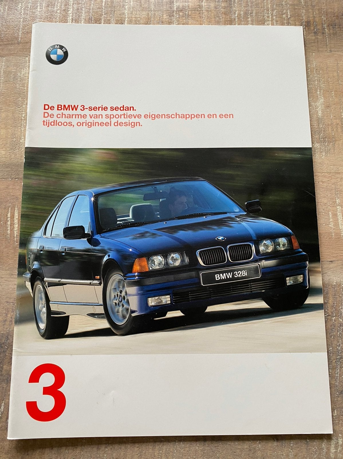 Brochure BMW E36 3 serie sedan 1997, Ophalen of Verzenden, Zo goed als nieuw, BMW