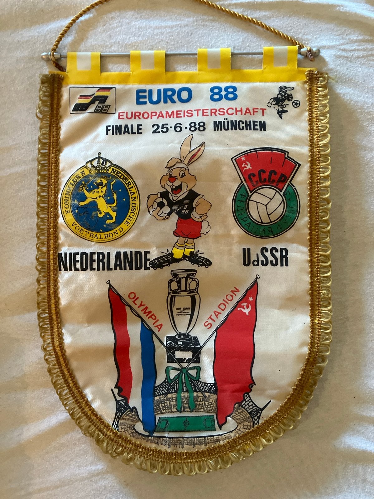 Vaantje EK 1988 Finale Nederland - Sovjet-Unie, Verzamelen, Sportartikelen en Voetbal, Ophalen of Verzenden, Gebruikt, Overige sporten