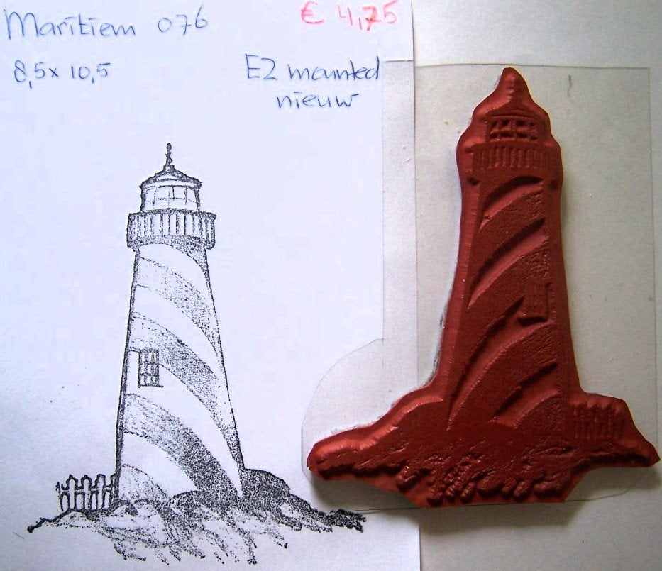 Maritiem 076 EZ-mounted stempel, Ophalen of Verzenden, Nieuw, EZ-mounted stempel