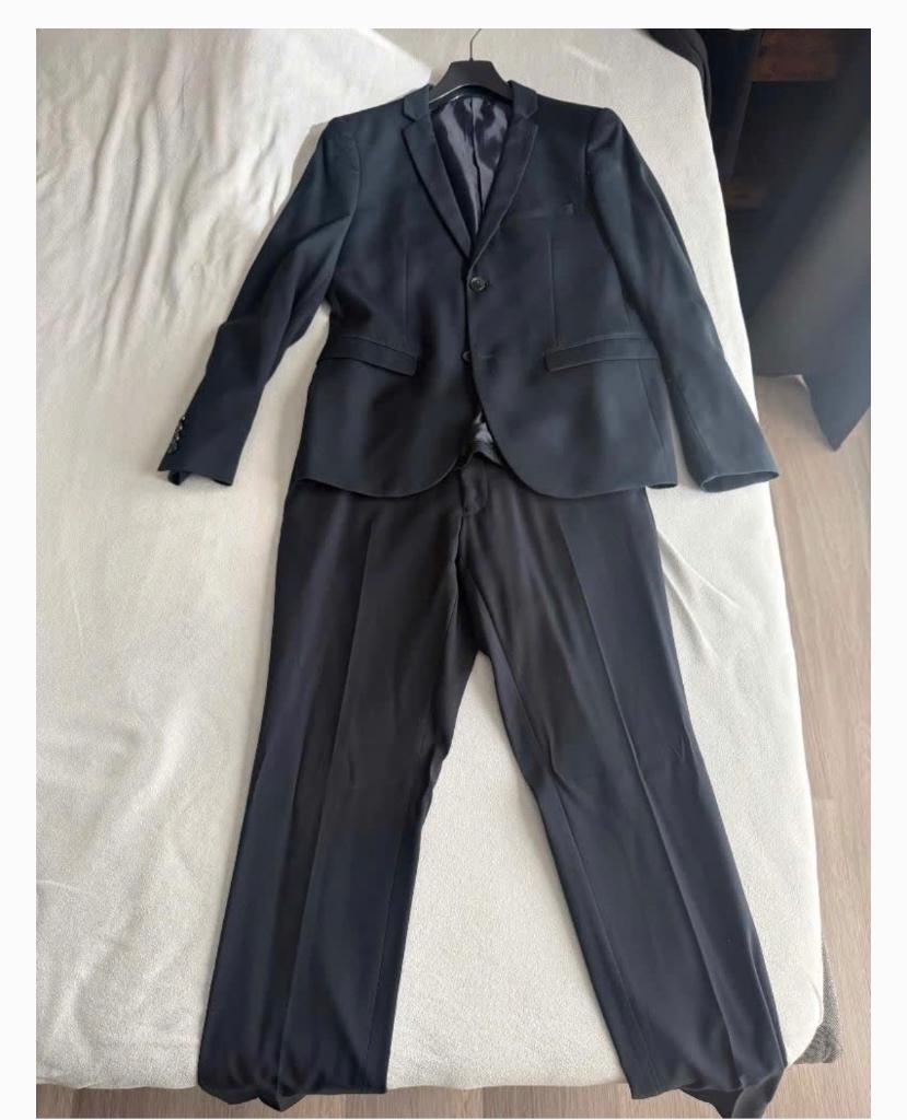 Pak WE, Kleding | Heren, Kostuums en Colberts, WE, Blauw, Ophalen of Verzenden, Zo goed als nieuw