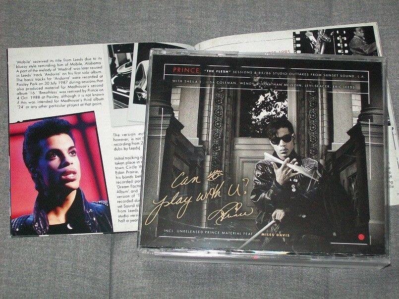 PRINCE - CAN I PLAY WITH U? THE FLESH” STUDIO SESSIONS 4CD, Speciale editie, Nieuw in verpakking, Album, Verzenden