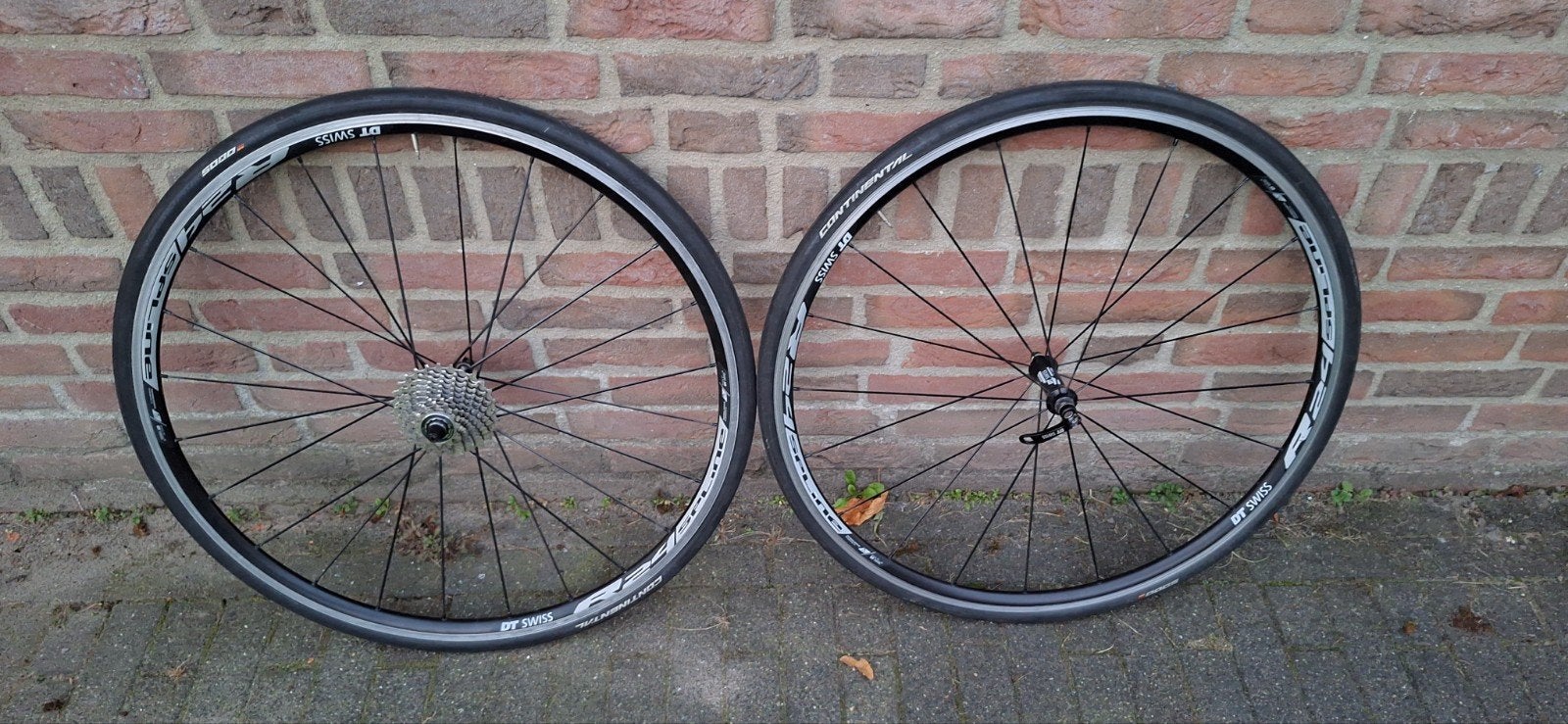 DT Swiss Wielset 11 speed, velgrem, quick release, Fietsen en Brommers, Wiel, Gebruikt, DT Swiss, Ophalen of Verzenden
