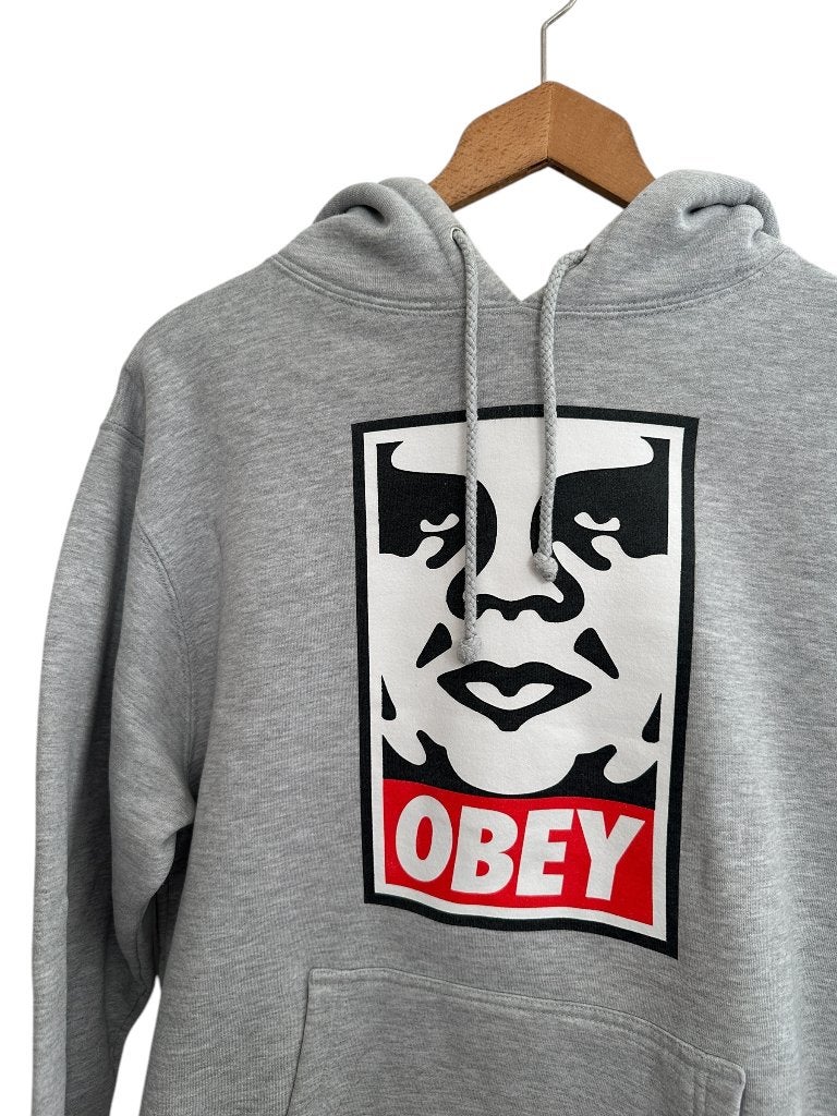 Obey trui S, Nieuw, Ophalen of Verzenden, Grijs