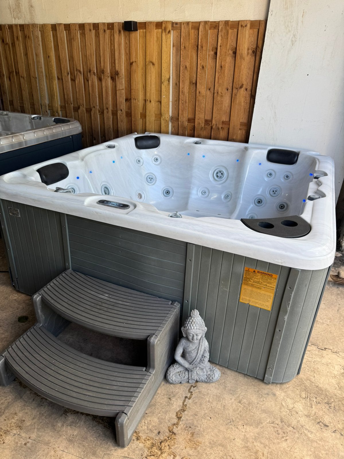Mooie SunSpa Atlantic 2x2m leveren is mogelijk, Tuin en Terras, Ophalen, Gebruikt