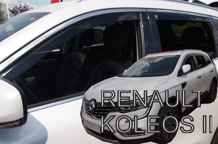 Renault Koleos zijwindschermen raamspoilers fenders visors, Ophalen of Verzenden, Nieuw