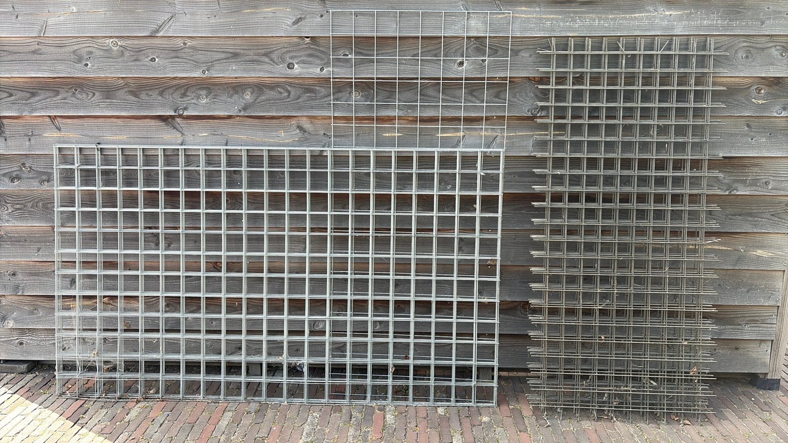 Gaas panelen - bouwstaal / betonstaal, Tuin en Terras, Gaas en Draad, Ophalen, Zo goed als nieuw, Minder dan 10 meter, Raster