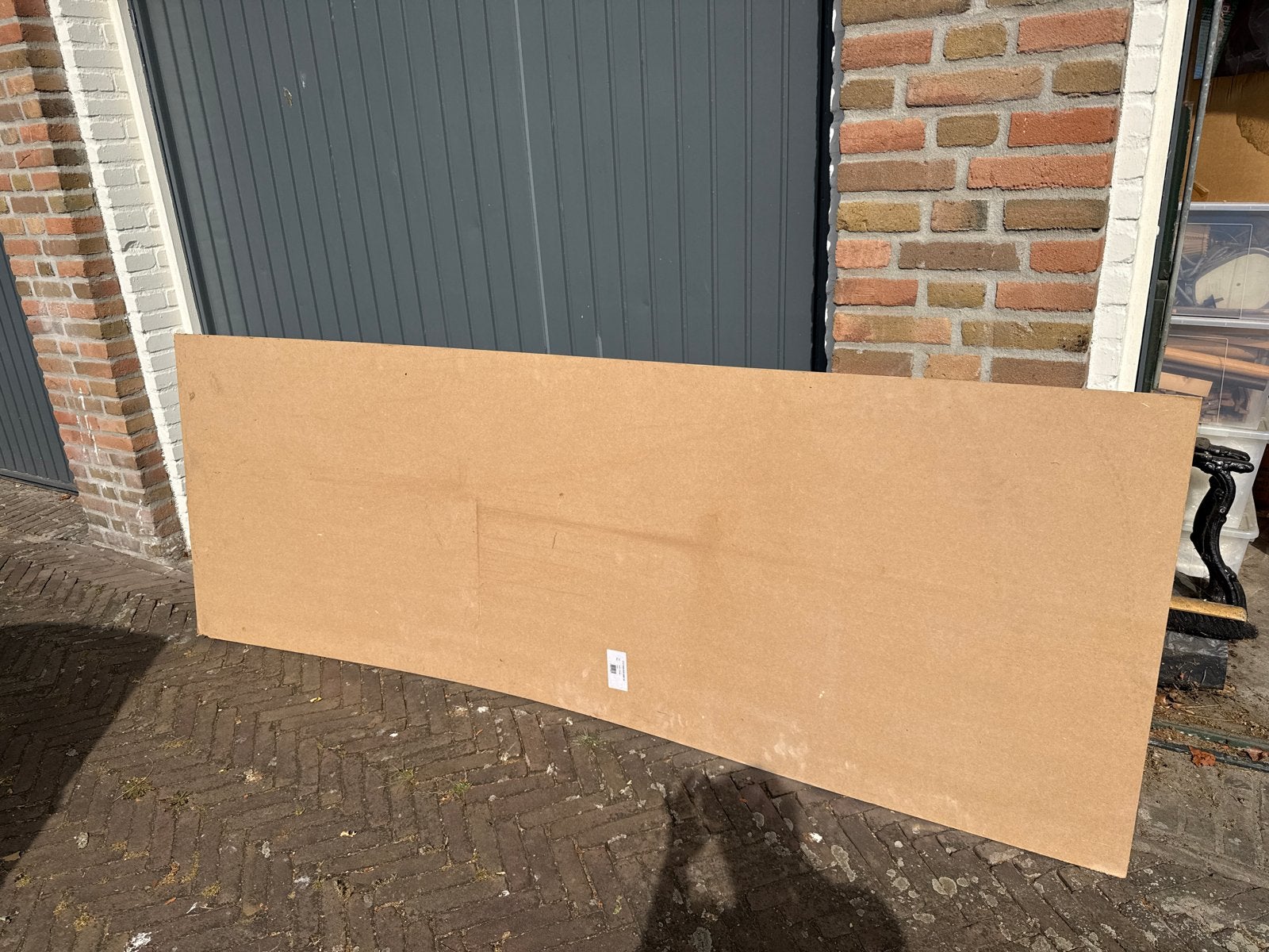 MDF plaat 2440x885x18mm, Ophalen, Nieuw, Overige materialen, 20 tot 50 mm