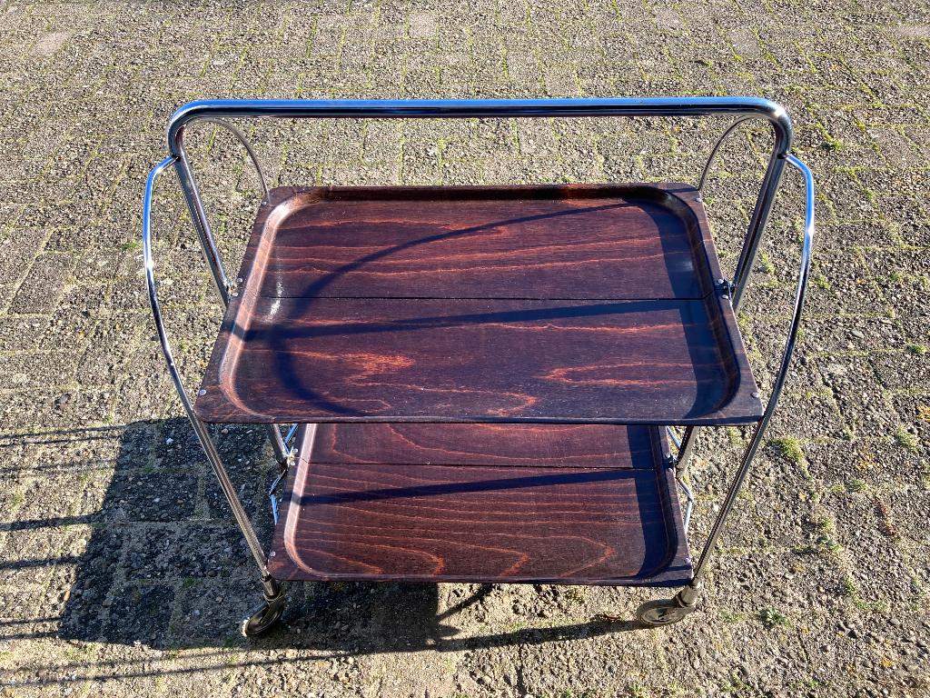 Art Deco "Dinette" Serveerwagen., Ophalen of Verzenden