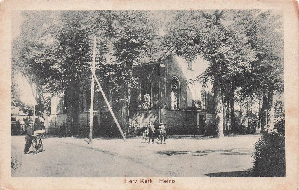 702-347-003 Herv Kerk Heino, Verzenden, Voor 1920, Overijssel