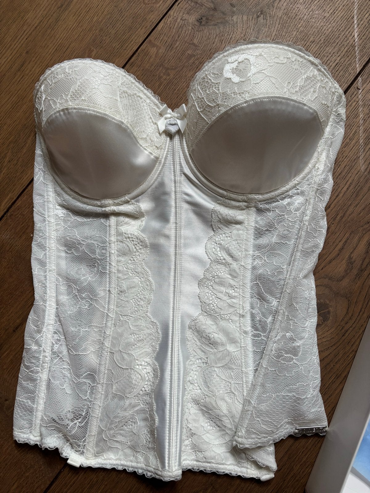 Poirier Bruidskorset - Nieuw, Ivory, Maat 80C/36C, Ophalen of Verzenden, Wit, Body of Korset