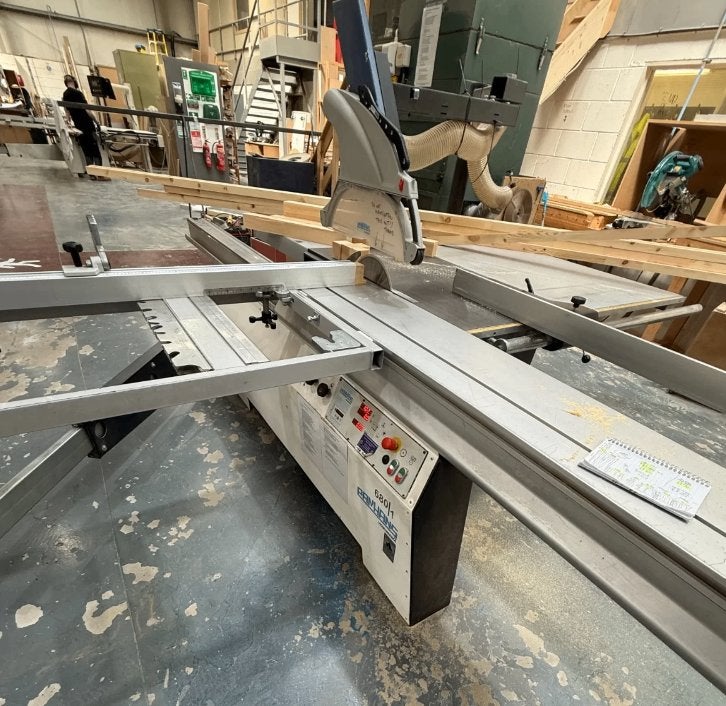 Gebruikte Panhans 680/10 Formaatzaagmachine #3086, Ophalen of Verzenden