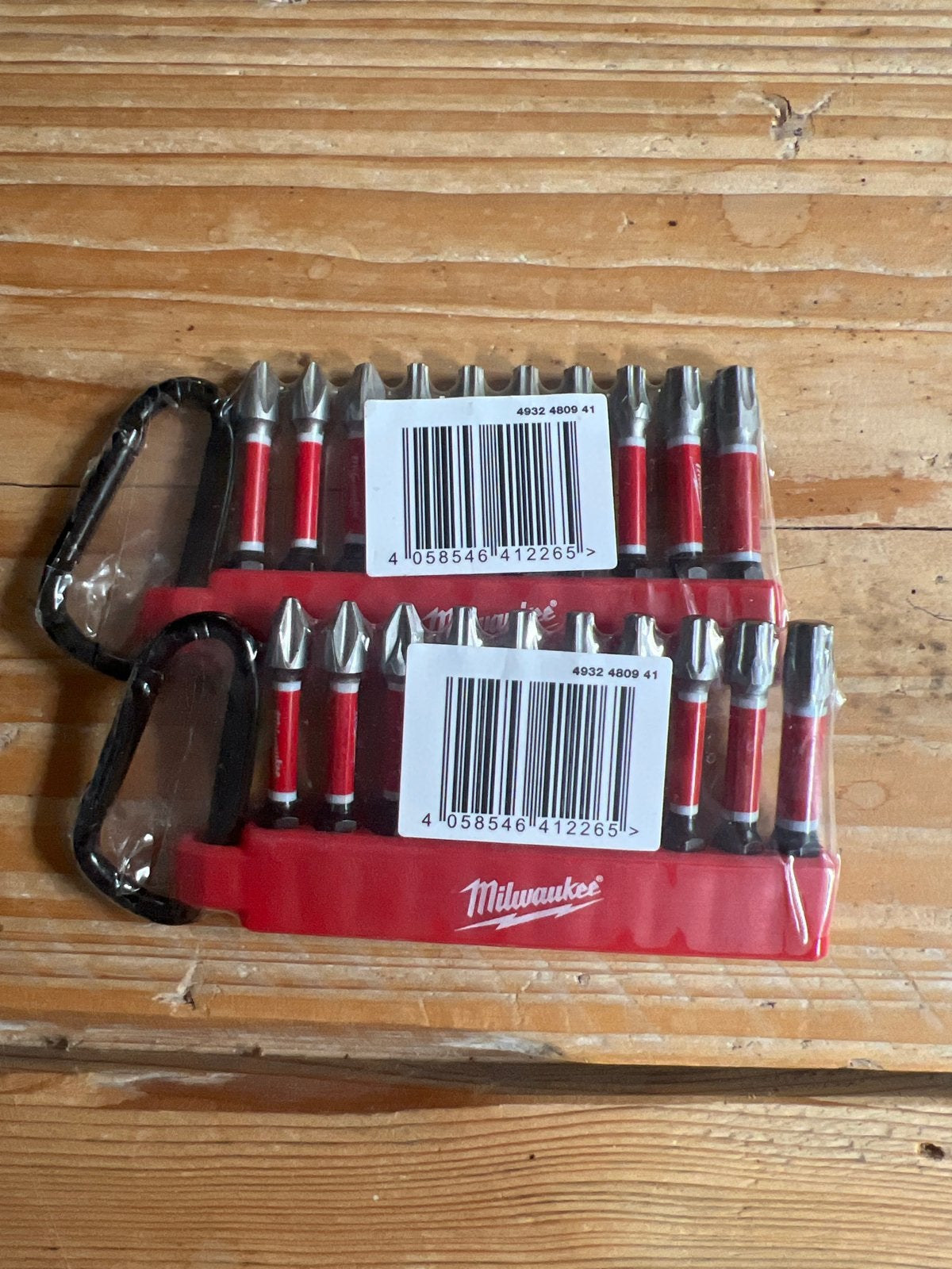 Milwaukee Sleutelhanger Bitset - Kruis, PH, Torx - Nieuw!, Ophalen of Verzenden, Nieuw