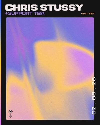 4 tickets Chris Stussy at the beach 02-08, Tickets en Kaartjes, Twee personen