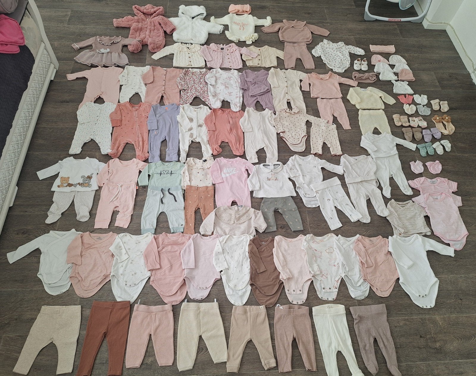 MEGA GROTE Babykleding pakket maat 56 voor meisje, Kinderen en Baby's, Babykleding | Maat 56, Ophalen of Verzenden, Zo goed als nieuw