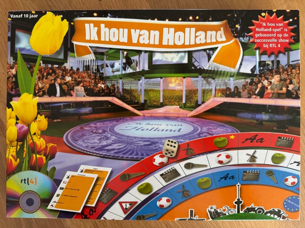 Ik hou van Holland, Een of twee spelers, Ophalen of Verzenden, Zo goed als nieuw, Toys & games express