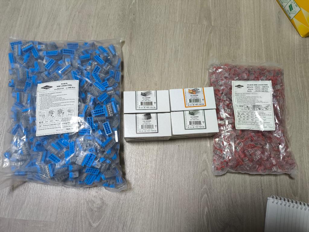 Conex lasklemmen 2x, 3x, 5x, 8x en 12x. Vaste kern, Ophalen of Verzenden, Zo goed als nieuw, Overige typen