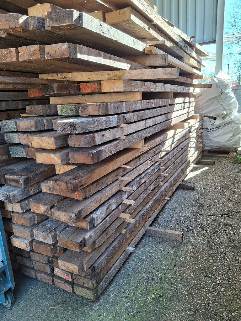 Houten balken, Ophalen, Gebruikt, Balk, Vuren