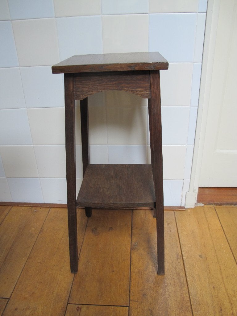 plantentafel bijzettafel, Minder dan 55 cm, Gebruikt, Vierkant, Ophalen of Verzenden