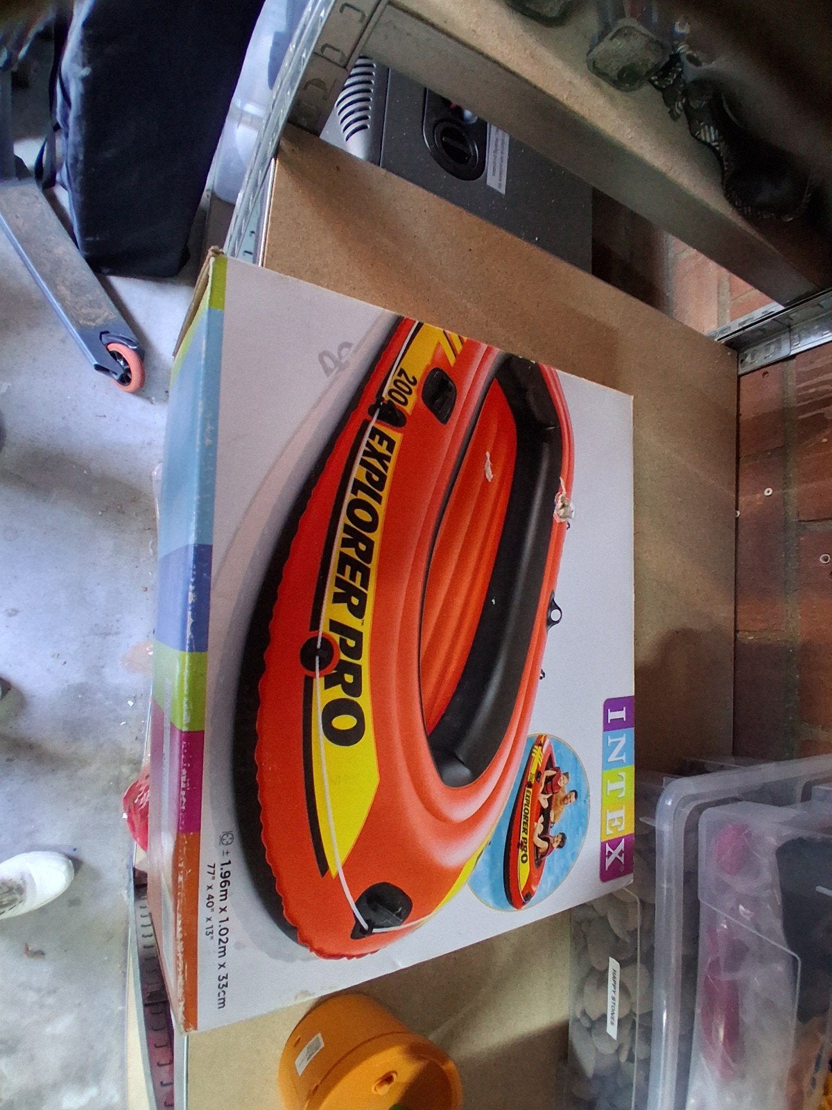 Gloednieuwe Intex Explorer Pro 200 Rubberboot, Ophalen of Verzenden, Nieuw