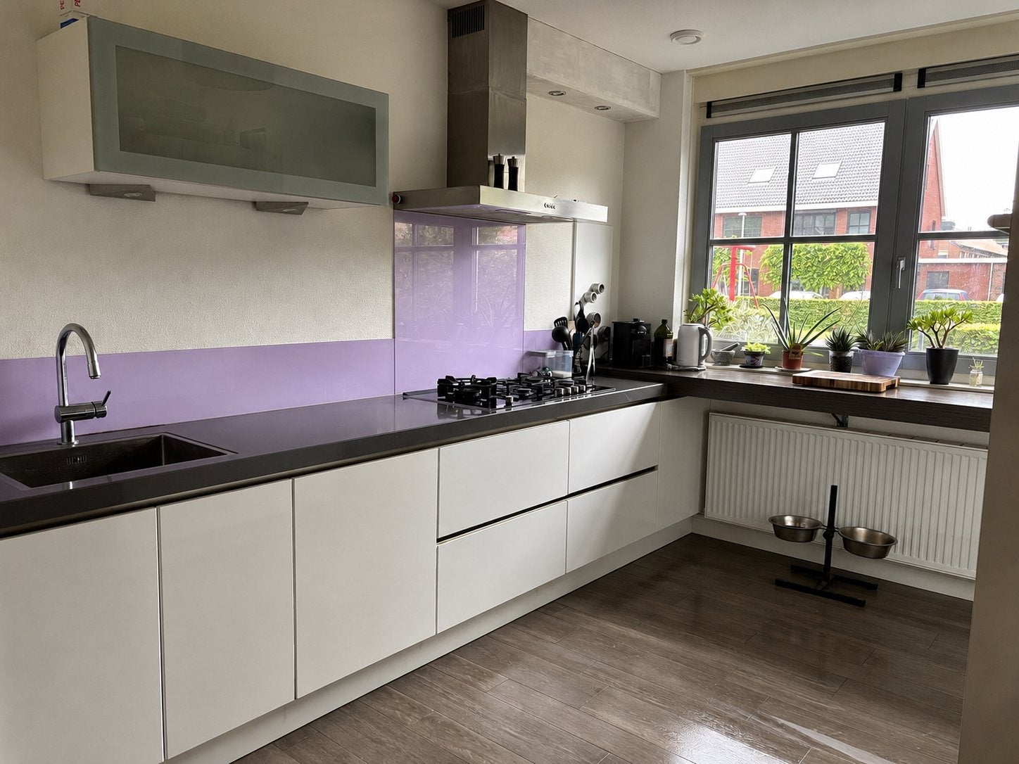 Complete Siemens Keuken met Apparatuur - 15,5 jaar oud, Ophalen, Gebruikt, Overige materialen, Wit