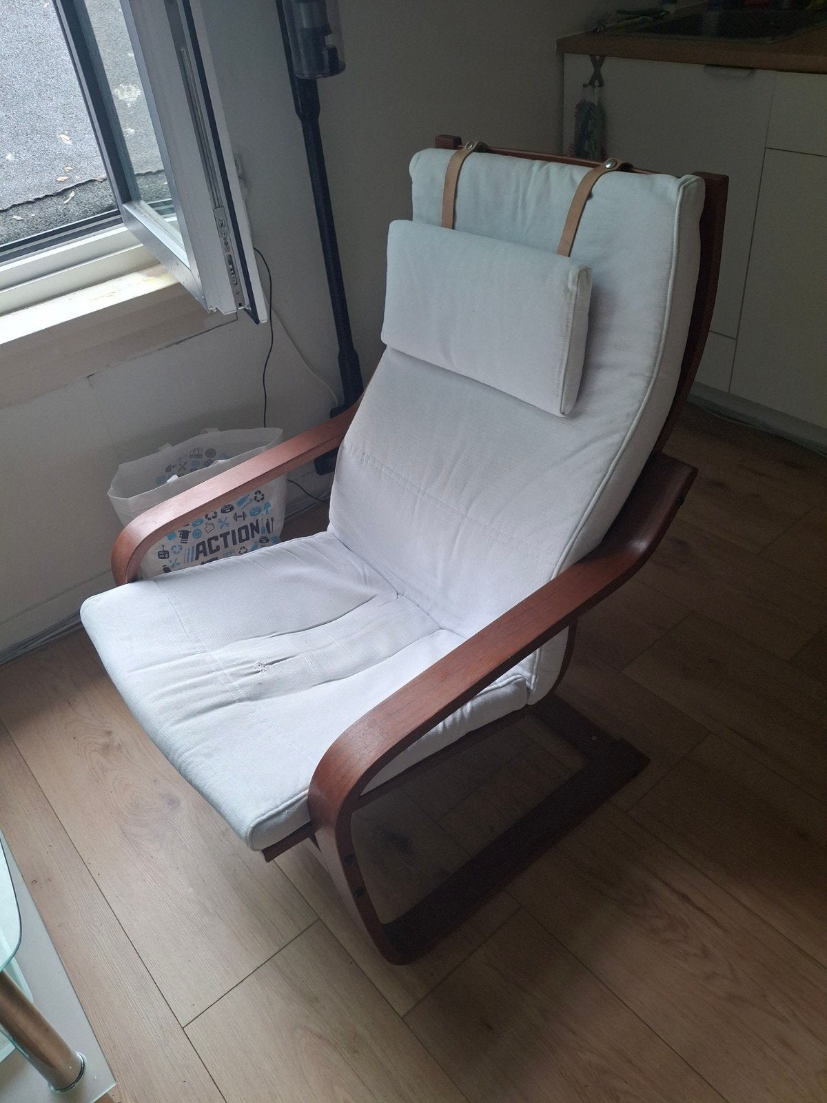 Comfortabele schommelstoel met kussen, Modern, Comfortabel, Gebruikt, Overige kleuren, Ophalen of Verzenden