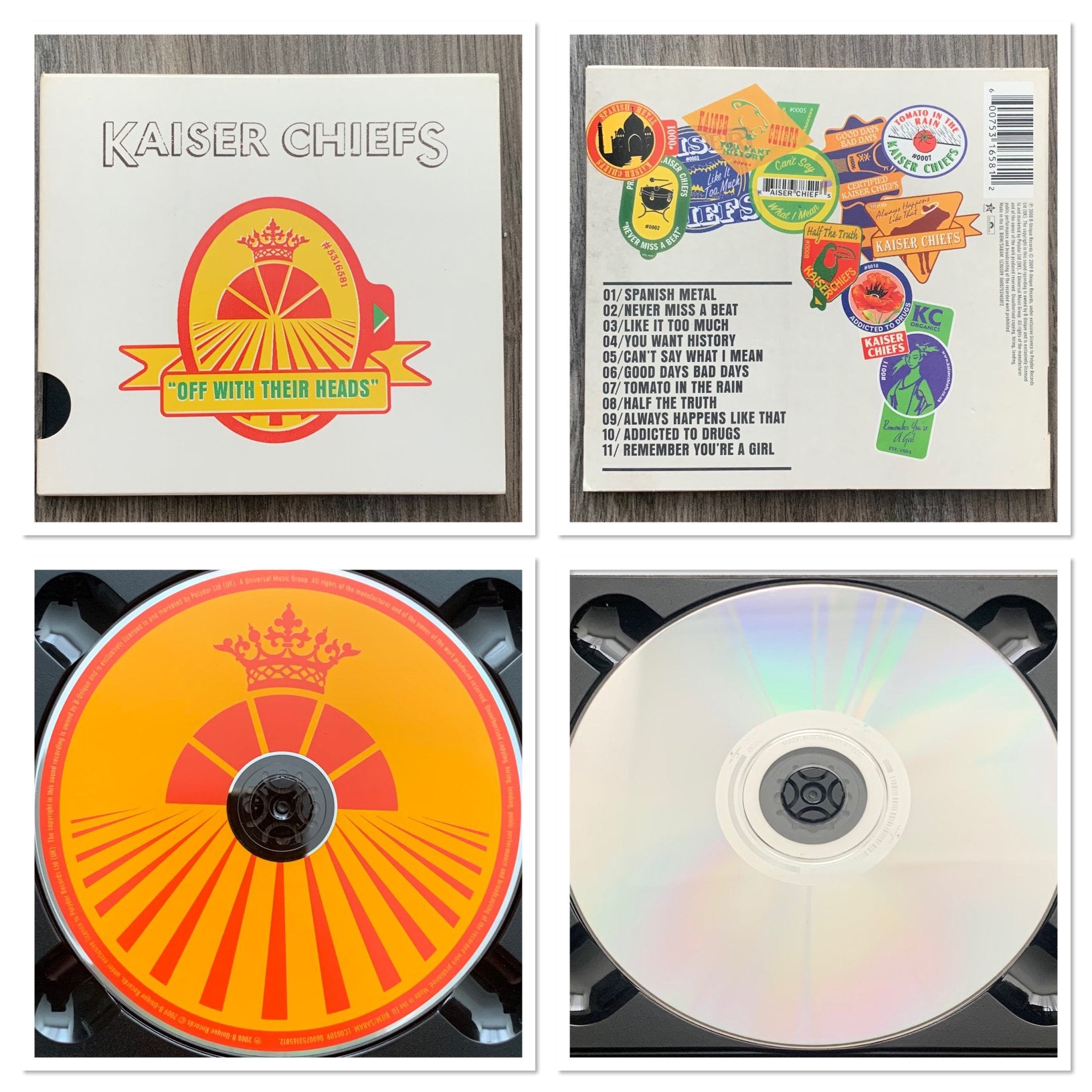Kaiser Chiefs: Off Their Hands, Ophalen of Verzenden
