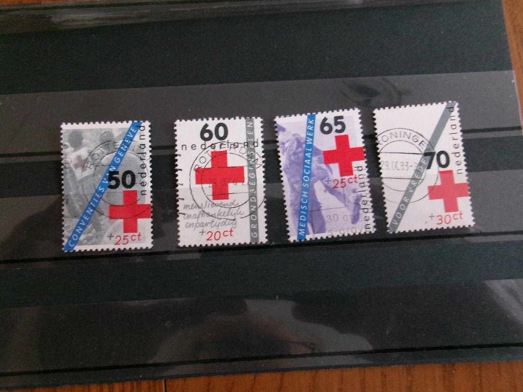 1983 - rode kruis (7b), Postzegels en Munten, Ophalen of Verzenden, Gestempeld