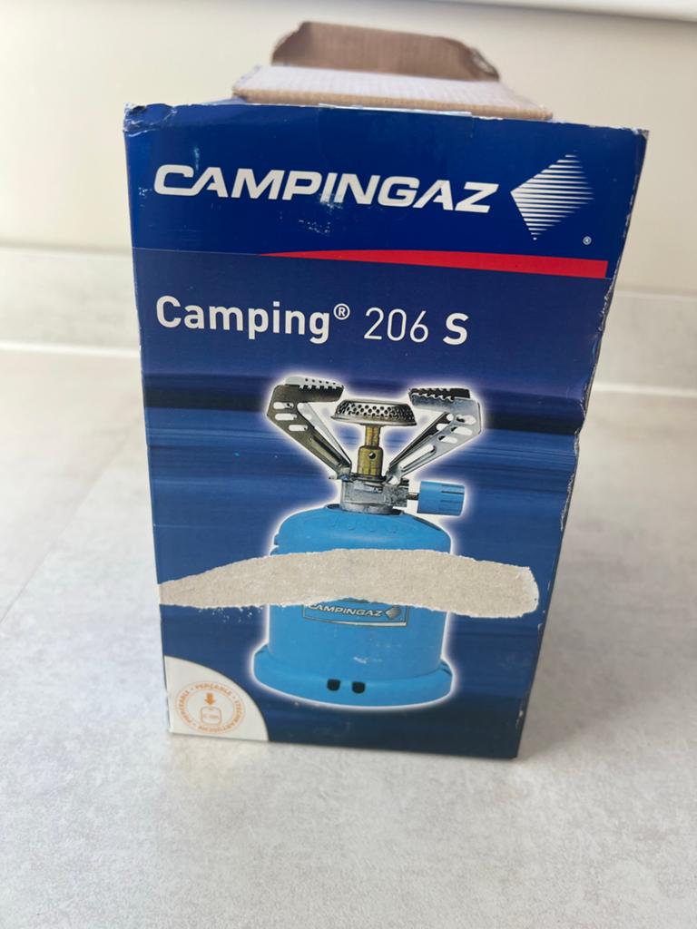 Campingaz Camping 206 S gasbrander (leeg), Caravans en Kamperen, Ophalen, Gebruikt