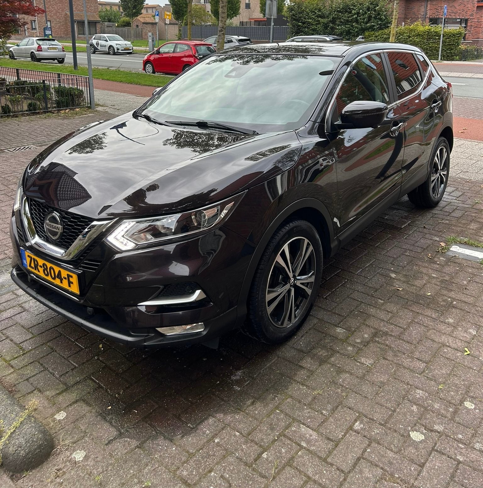 Nissan Qashqai 1.3 Dig-t 160pk DCT 2019, Stof, 1290 kg, Elektronische parkeerrem, Grijs