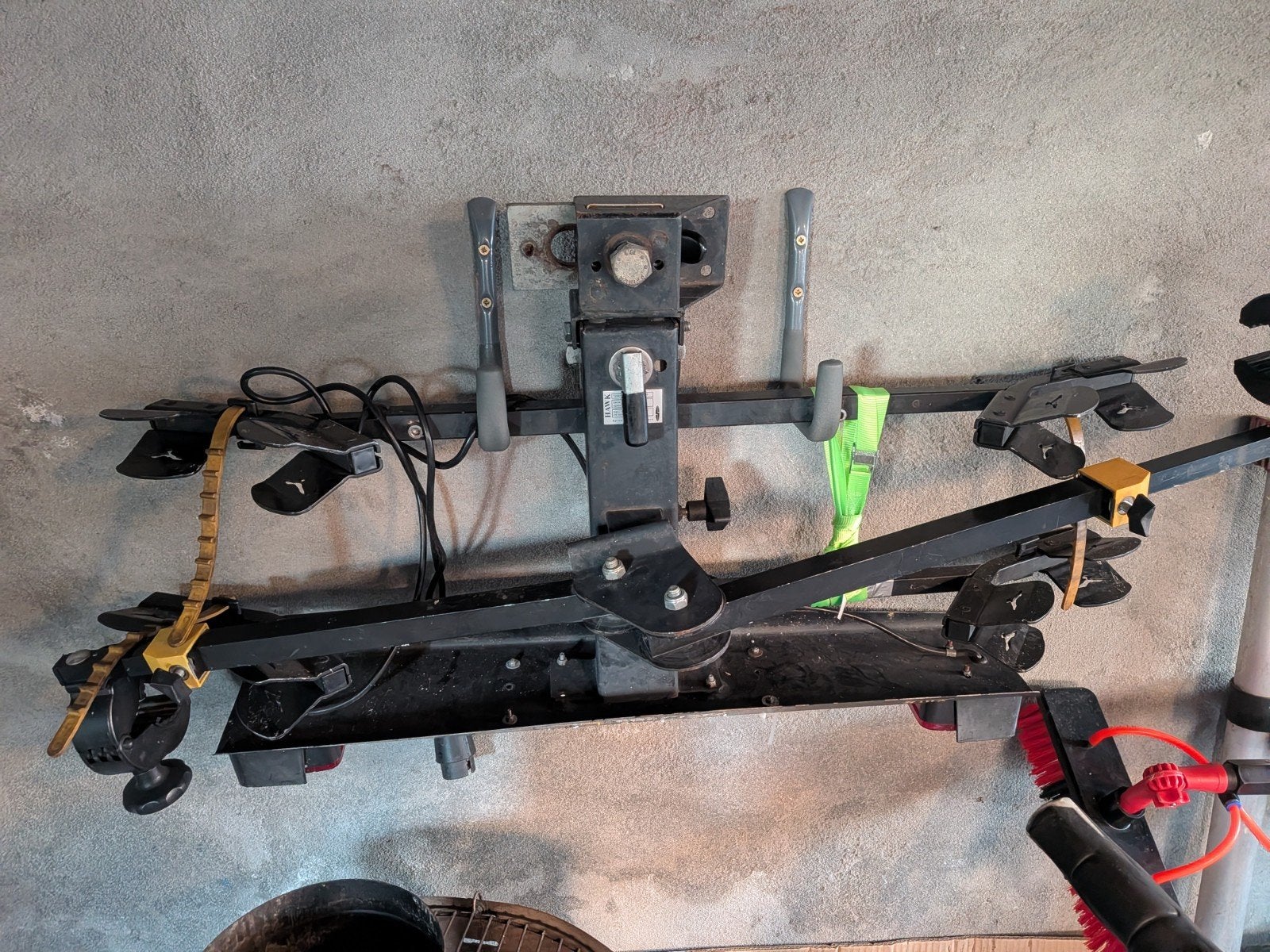 fietsendrager voor 2 fietsen Spinder Hawk, Auto diversen, Fietsendragers, Ophalen, Gebruikt, Elektrische fiets, 2 fietsen
