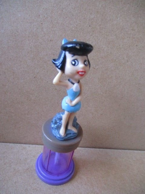 adv10658 flintstones betty bellenblaas, Ophalen, Overige figuren, Gebruikt, Overige typen