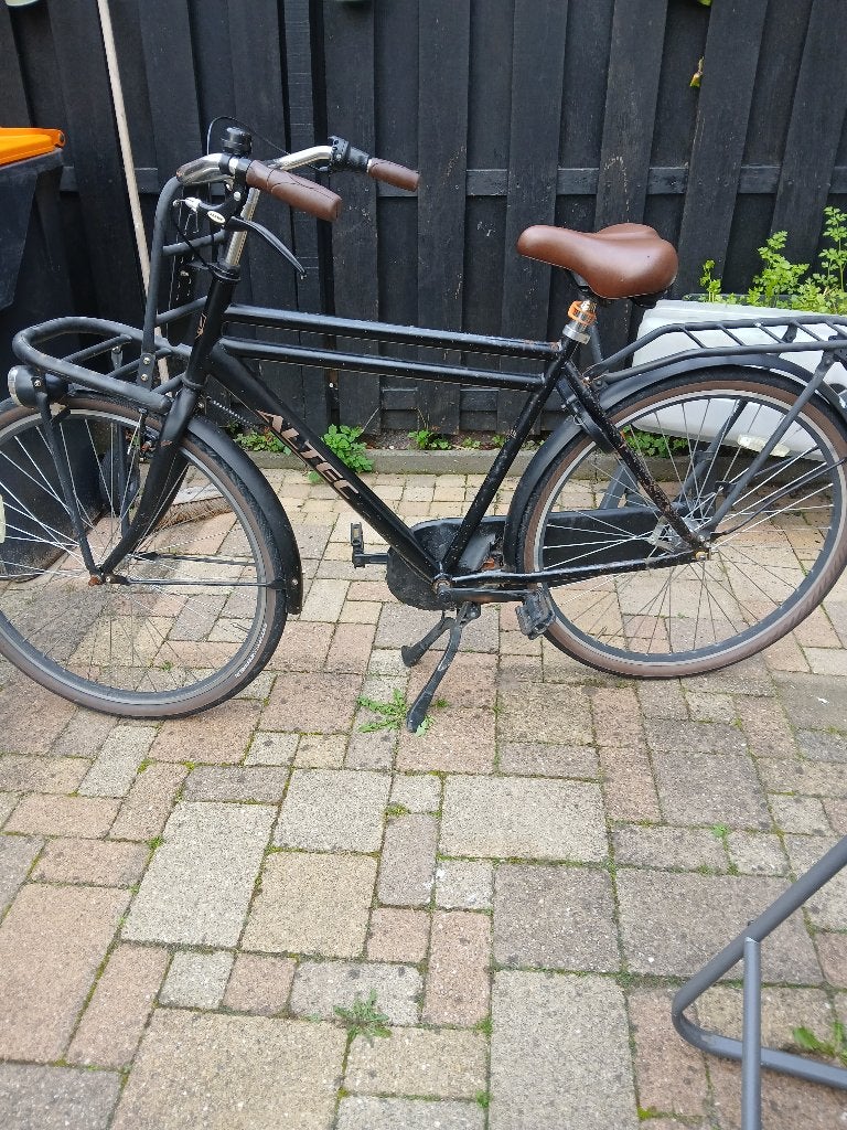 Herenfiets, Terugtraprem, Gebruikt, Versnellingen, Ophalen