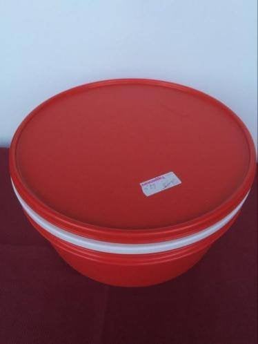 Tupperware aanbieding zeer complete kom met rasp rood, Ophalen of Verzenden, Nieuw, Rood, Bak of Kom
