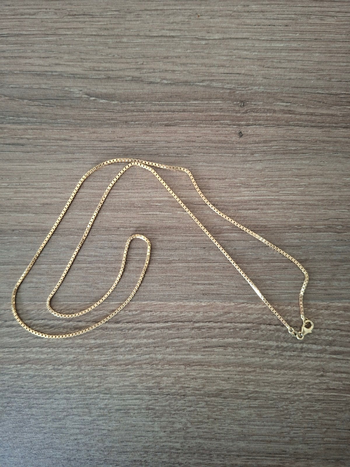 Venetiaanse gouden ketting 14 karaat, Verzenden, Zo goed als nieuw, Goud, Goud