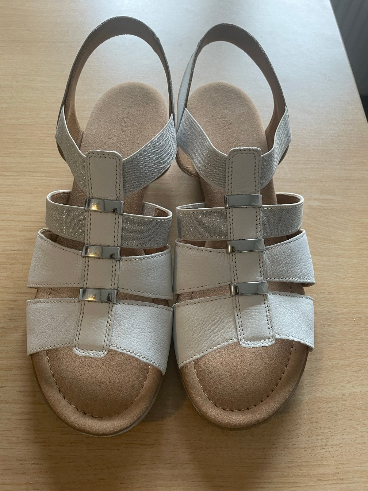 Gabor sandalen maat 41 - Nieuw, Ophalen, Nieuw, Wit, Sandalen of Muiltjes