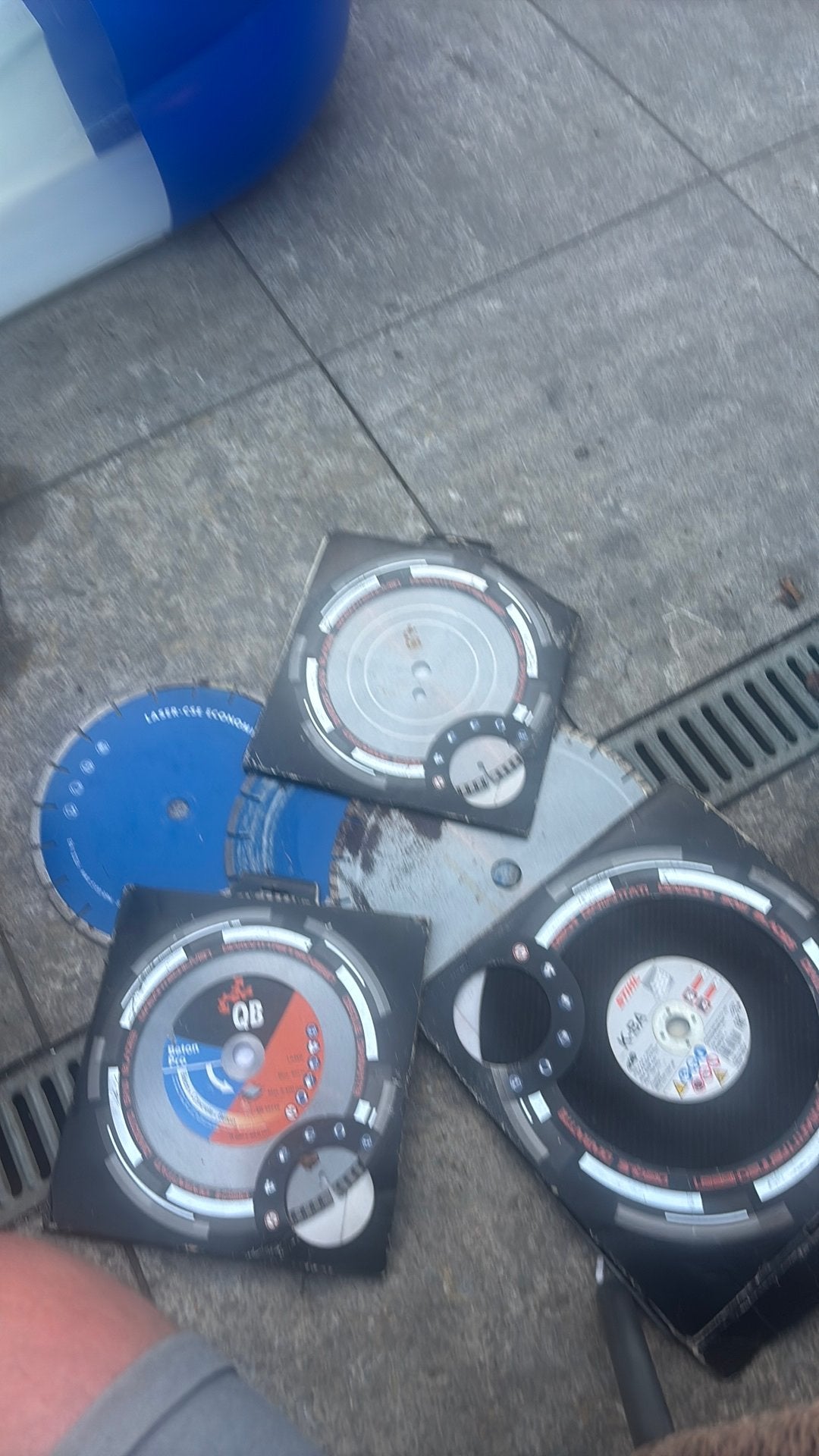 Zaagbladen 5 nieuwe een gebruikte, Ophalen of Verzenden, 1200 watt of meer, Kettingzaag, 70 mm of meer