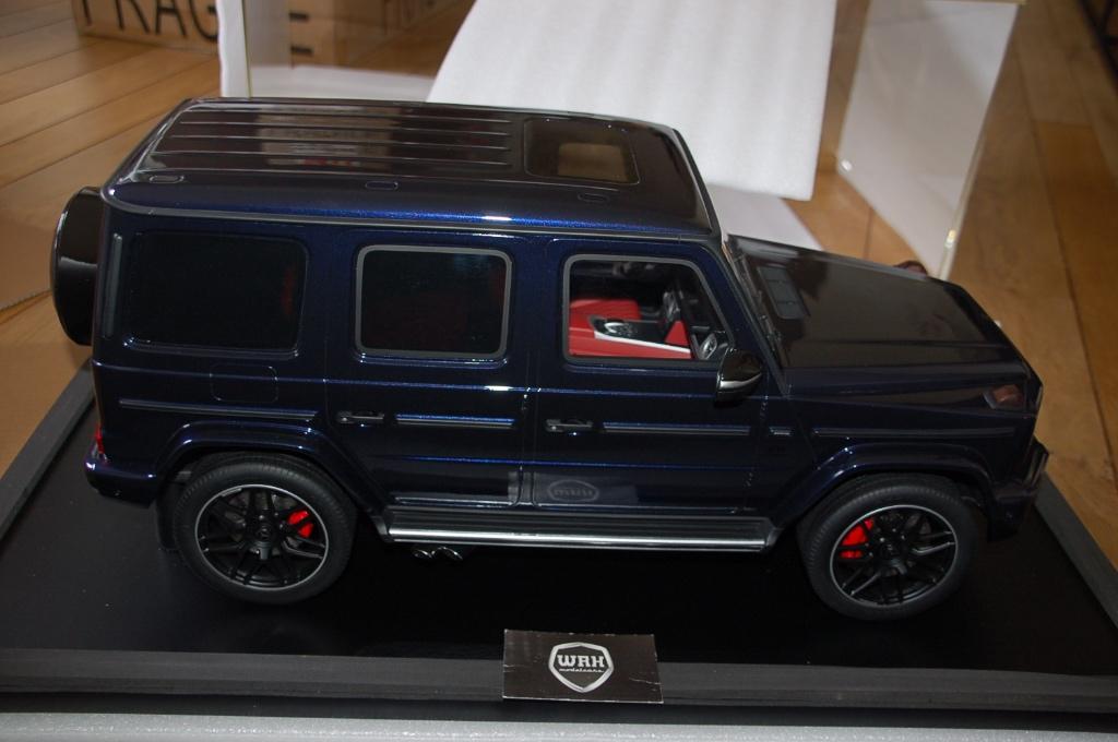 1:8 Minichamps MERCEDES G63 AMG 2018 mystic blue ltd99 WRH, Hobby en Vrije tijd, Modelauto's | 1:5 tot 1:12, Ophalen, Nieuw, 1:5 t/m 1:8