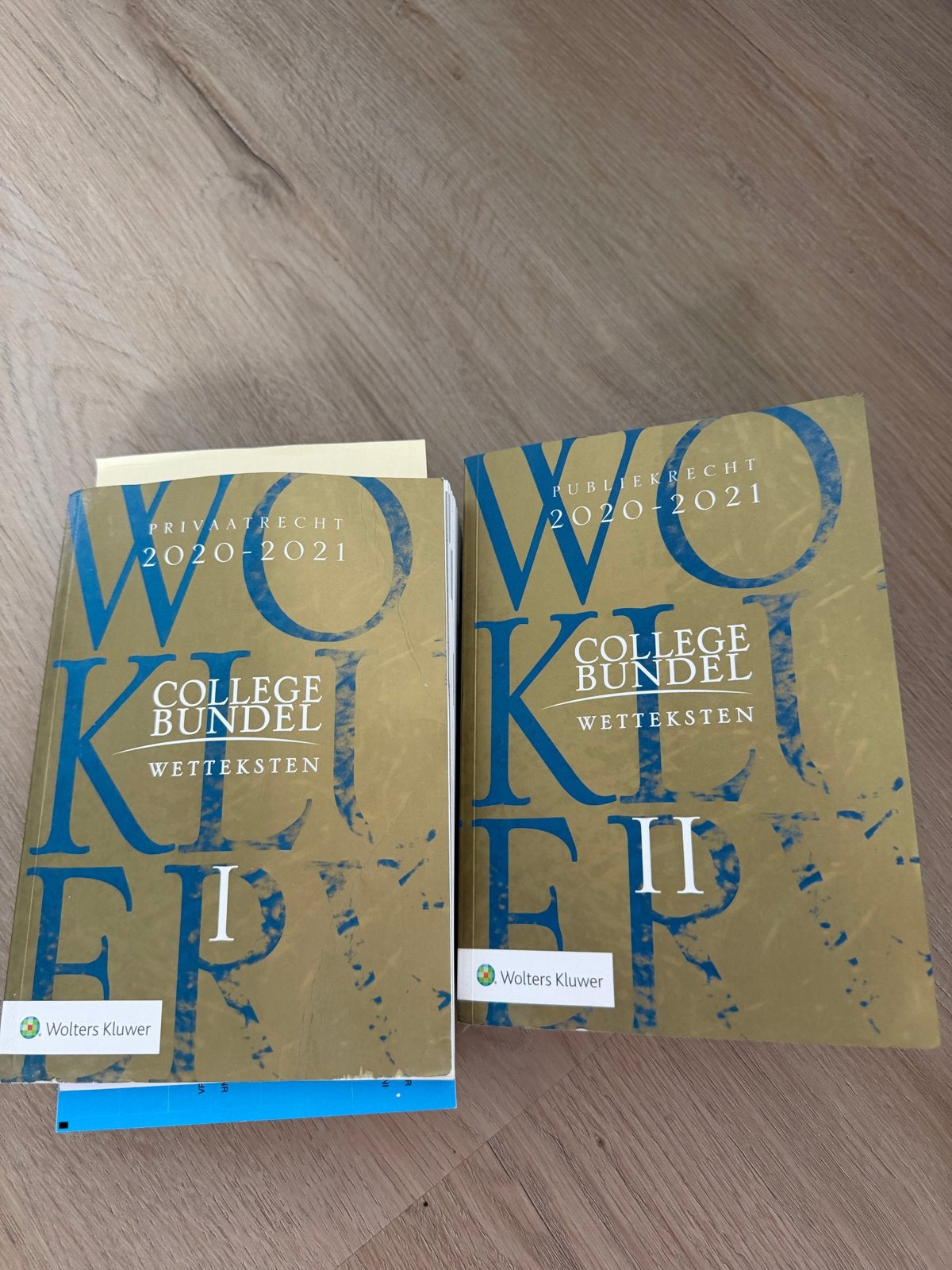 Collegebundel Wetsteksten 2020-2021 (Privaat- en Publiekrech, Boeken, Ophalen of Verzenden, Gamma, Zo goed als nieuw, WO