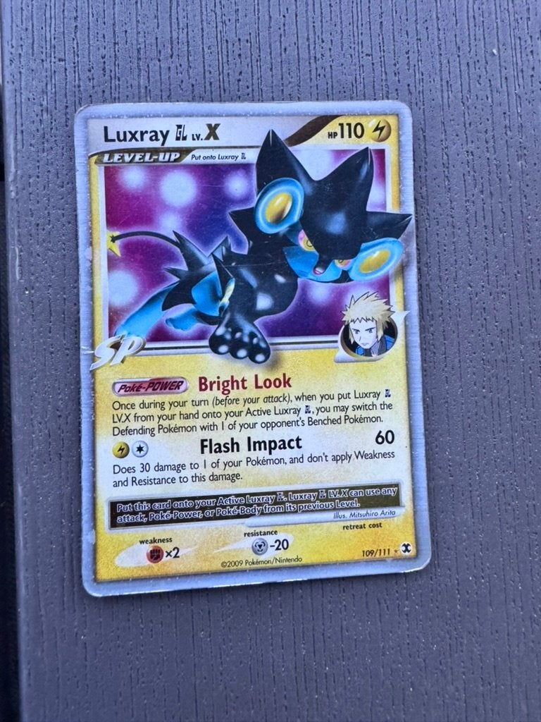Luxray [GL] LV.X (RR 109), Ophalen of Verzenden, Gebruikt, Losse kaart, Foil