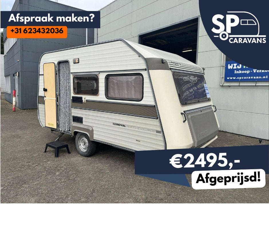 Caravan Avento Royal 395TD Exlusief Voortent - Zomerdeal!, Standaardzit, Ringverwarming, Avento, Bedrijf