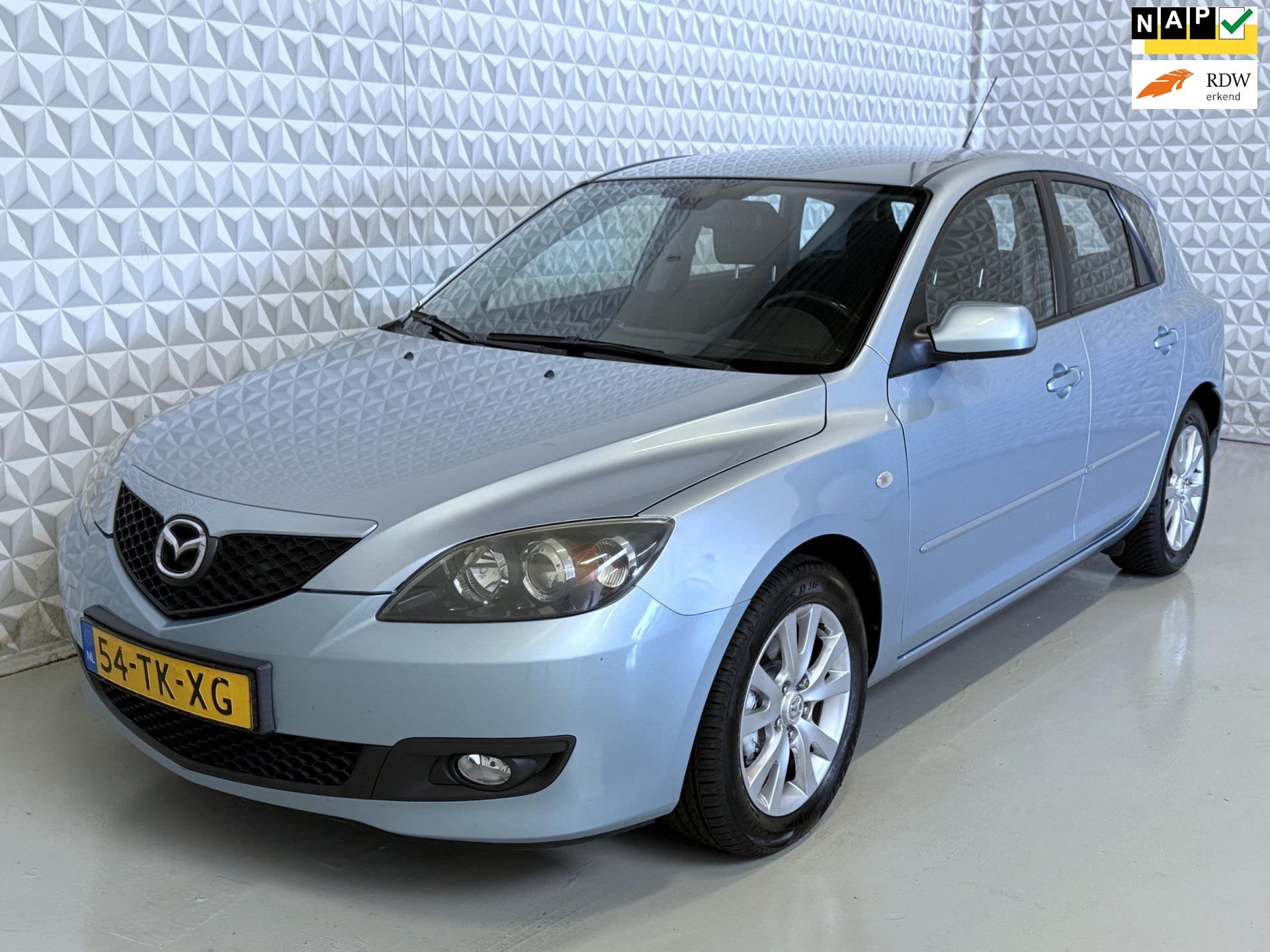 Mazda 3 1.6 S-VT Touring APK Airco Clima Executive SPORT (20, Auto's, Voorwielaandrijving, Parkeersensor, Gebruikt, 4 cilinders