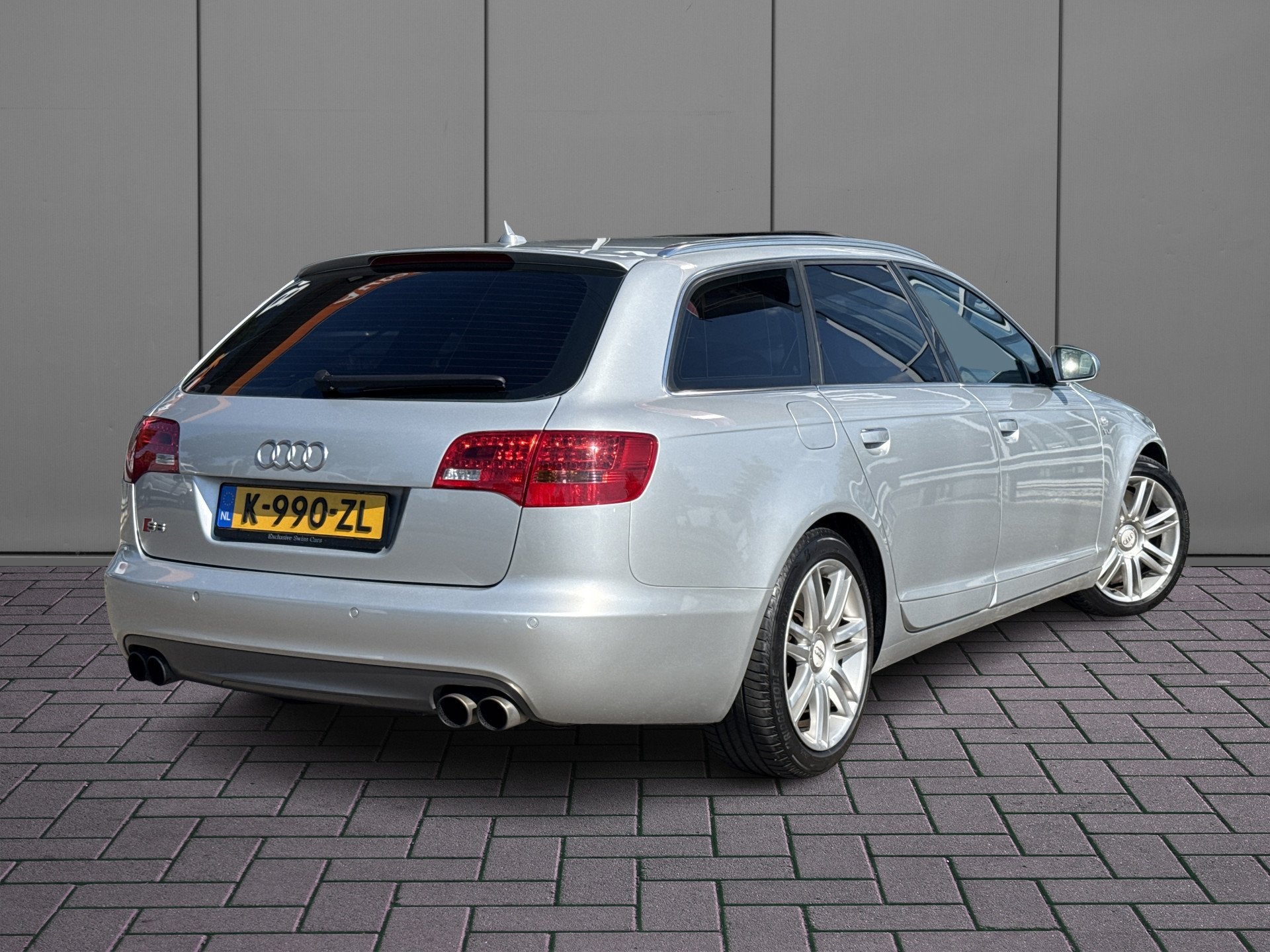 Audi A6 Avant 5.2 FSI V10 S6 | 2e Eigenaar | BTW | Voll hist, Auto's, Automaat, Gebruikt, Zwart, 5204 cc