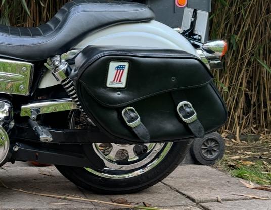 Harley-Davidson FXDI35 Zadeltas Links - Origineel, Ophalen of Verzenden, Gebruikt