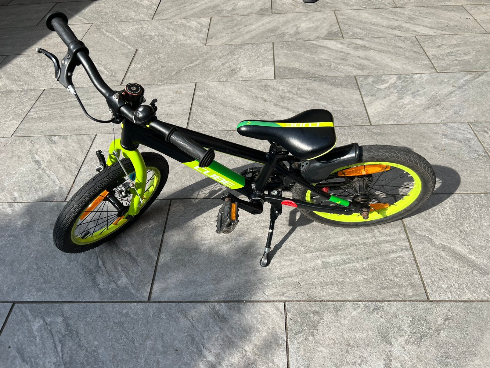 Cube Cubie 160 - Beginnersfiets, Ophalen, Terugtraprem, Zijwieltjes, Minder dan 16 inch