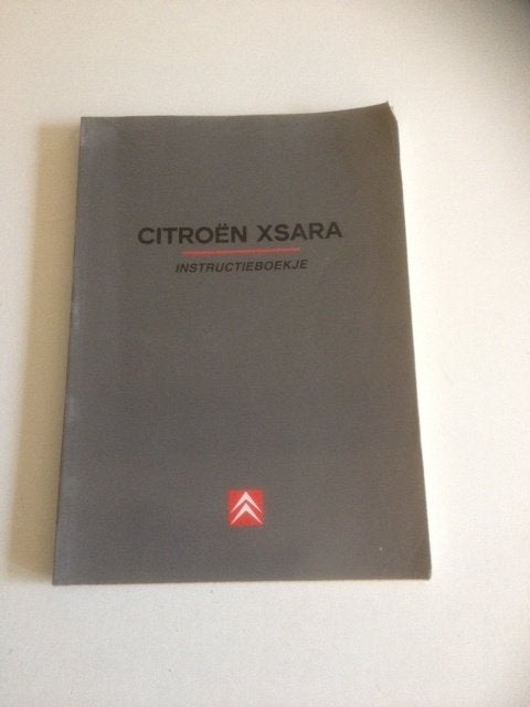 Citroën Xsara Instructieboekje  1999  NL, Auto diversen, Ophalen of Verzenden