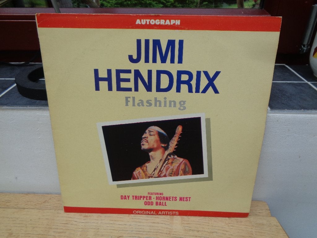 Jimi Hendrix LP "Flashing" [Yugoslavia-1985], LP, Gebruikt, Verzenden, Classic Rock
